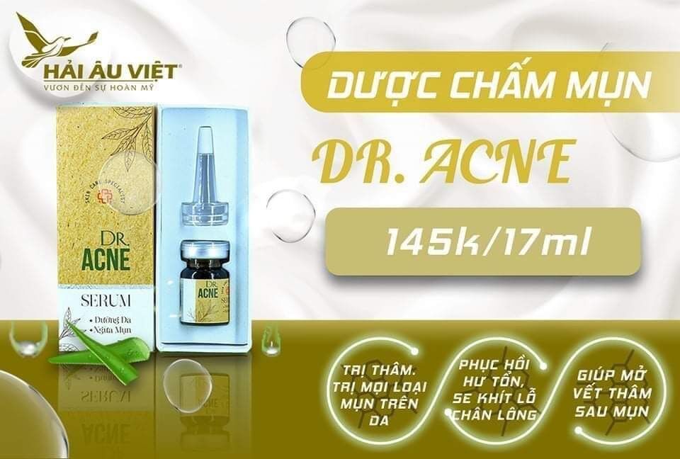 [Freeship] Dược chấm mụn dr acne Hải Âu Việt