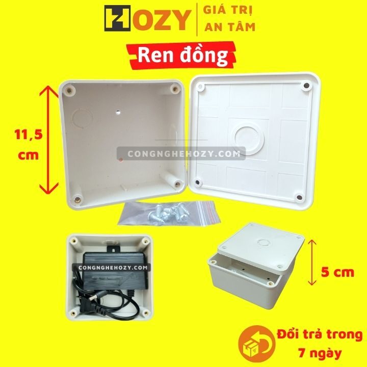 Hộp nhựa kĩ thuật điện , lắp cam camera,
