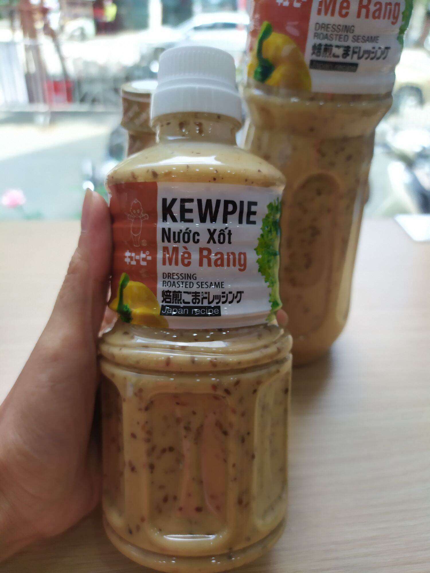 NƯỚC XỐT MÈ RANG KEWPIE 210ML, 500ML ,1L
