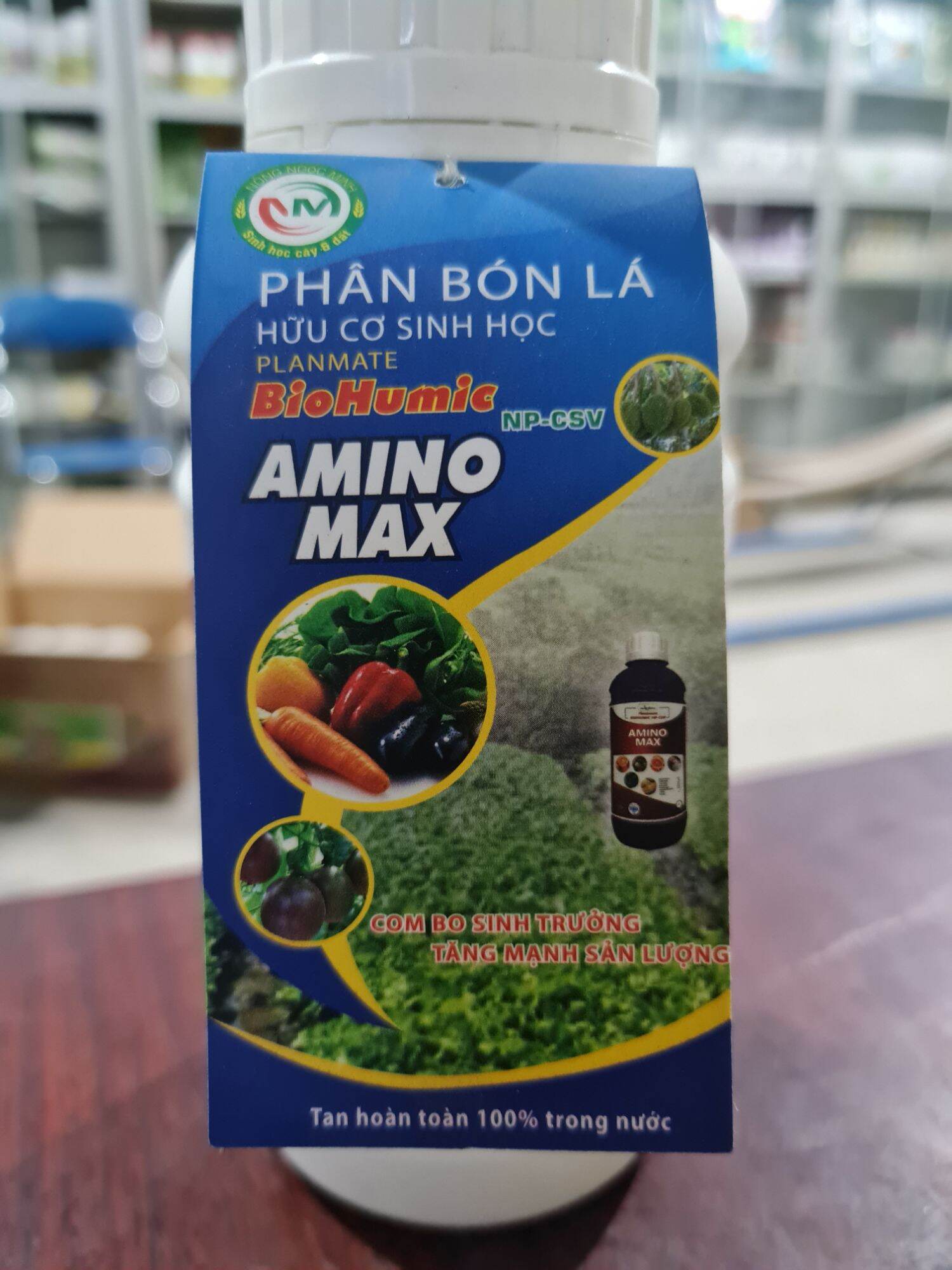 Chế phẩm Amino Max - phân bón nhập khẩu từ Thổ Nhĩ Kỳ