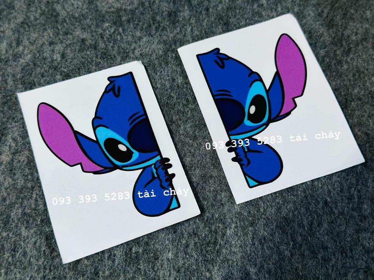 [ 1 MIẾNG ] TEM STICKER DÁN TRANG TRÍ XE VÀ NHIỀU VI TRÍ KHÁC