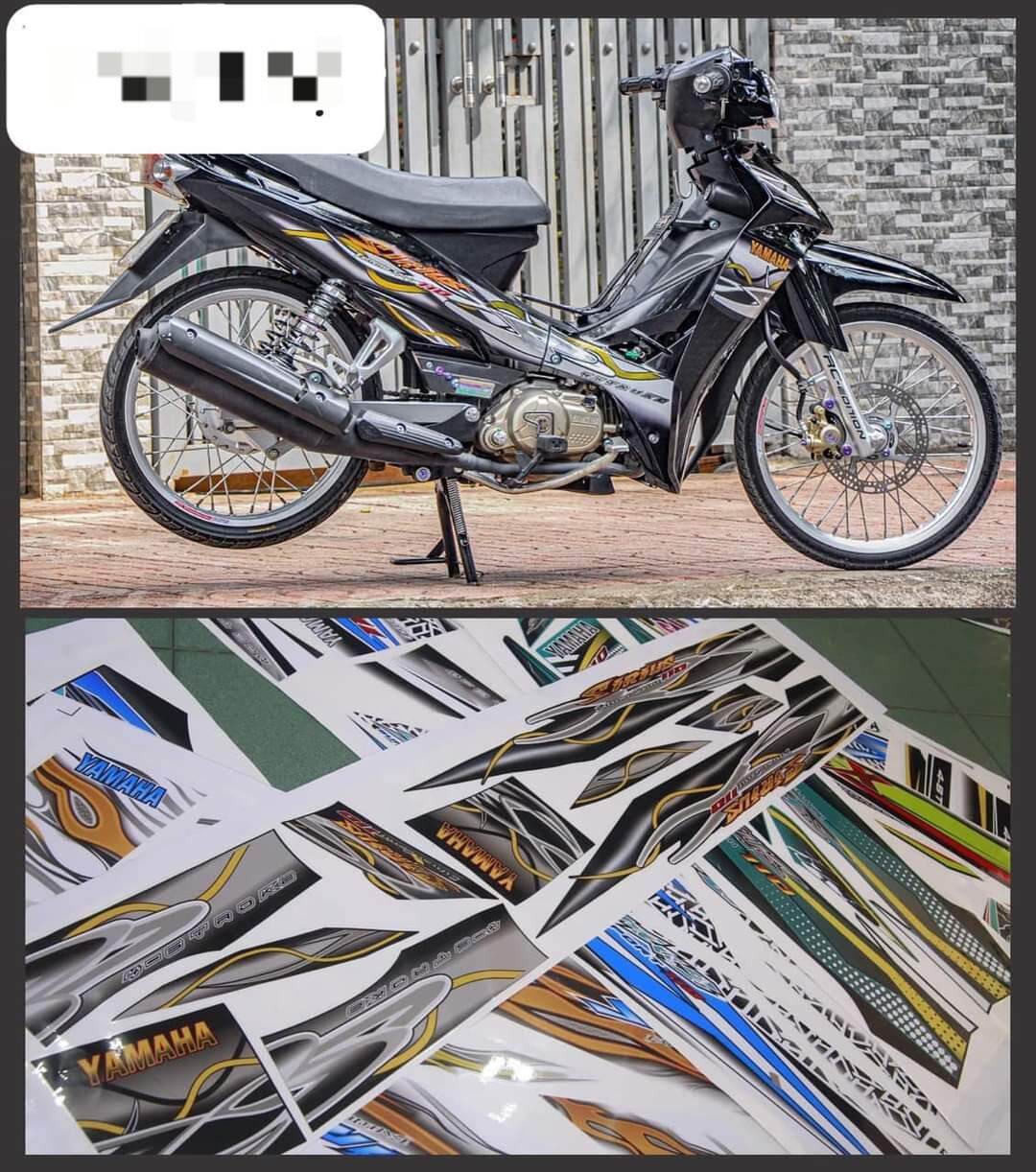 Tem rời sirius đen
