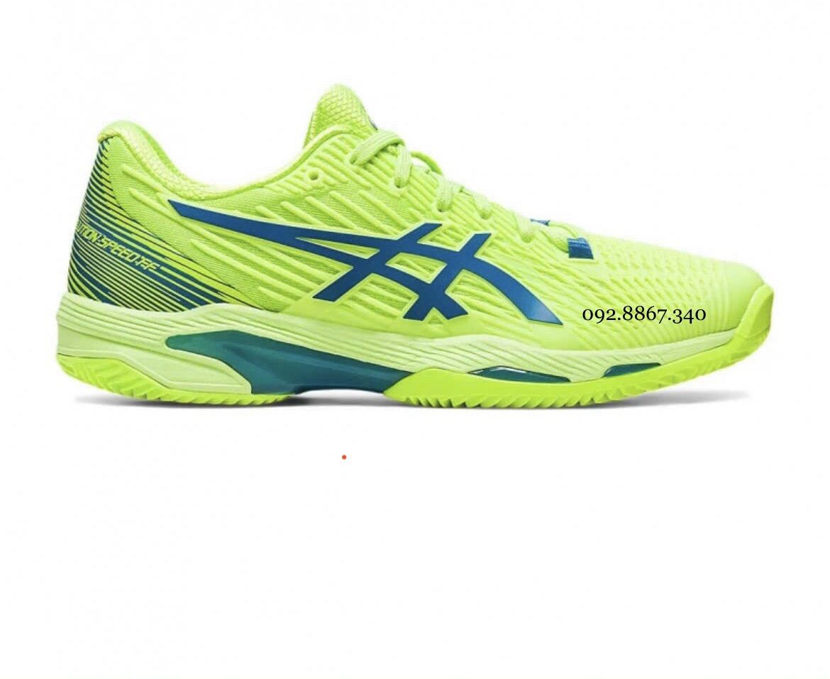 Giày tennis Asics solution Speed Ff màu xanh chuối