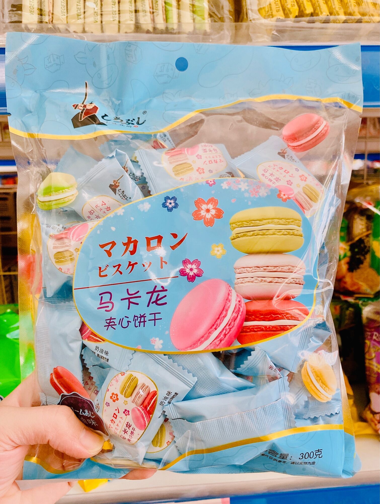 Bánh Macaron Các Vị 300G
