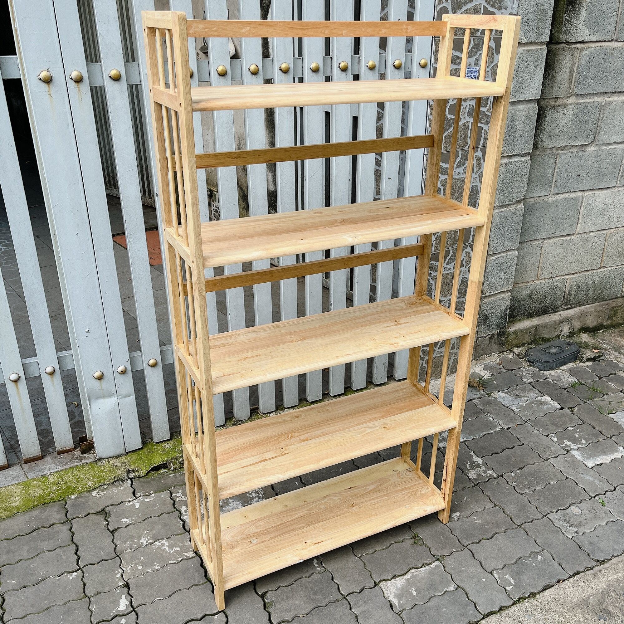 Kệ sách gỗ 5 tầng rộng 100cm
