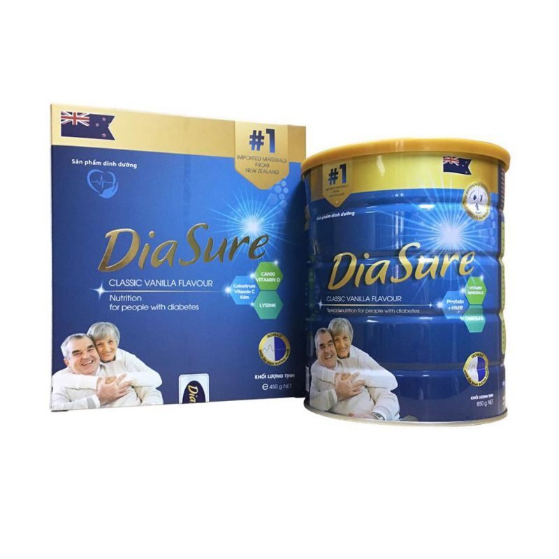 Sữa diasure combo 2 lon 850gr sữa non diasure