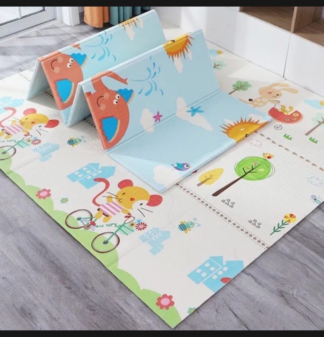 Thảm xốp gấp gọn cỡ 1m8x2m
