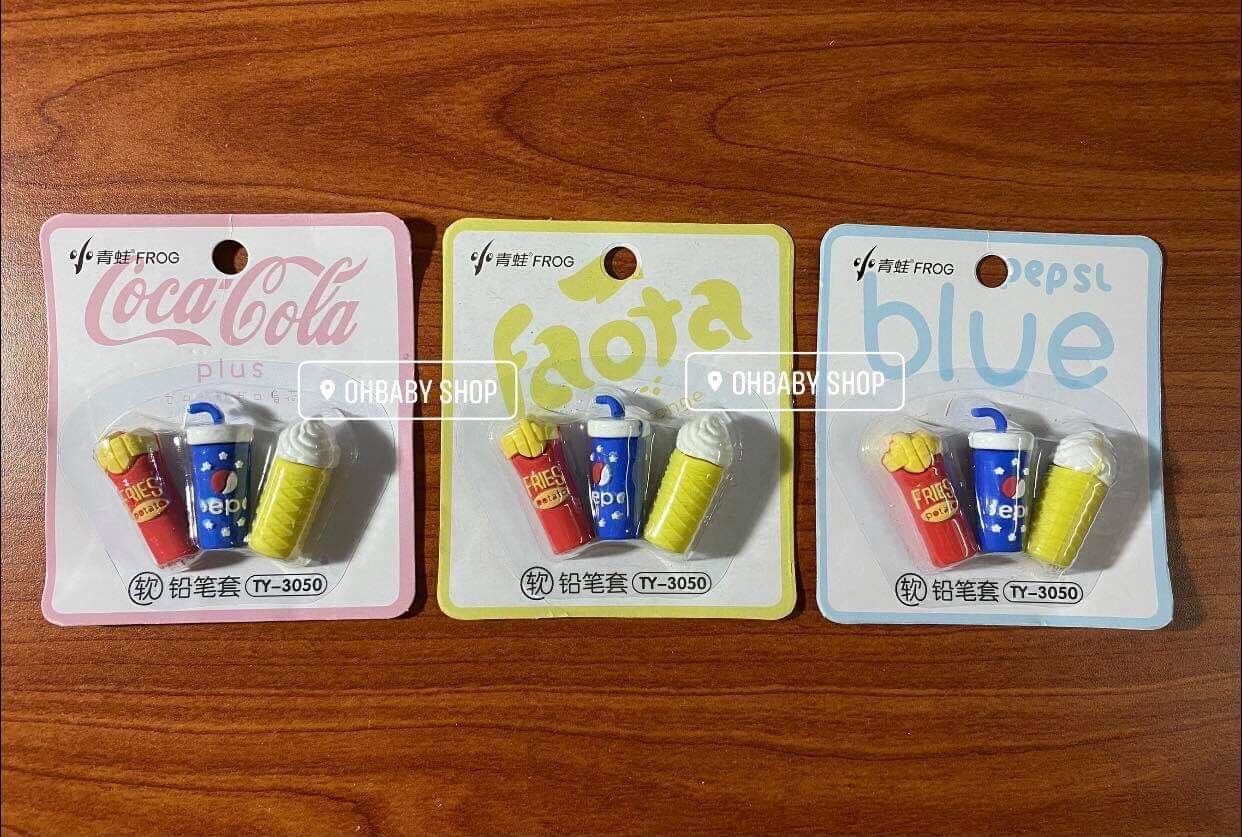 [HCM]Vỉ Nắp Bút Silicon