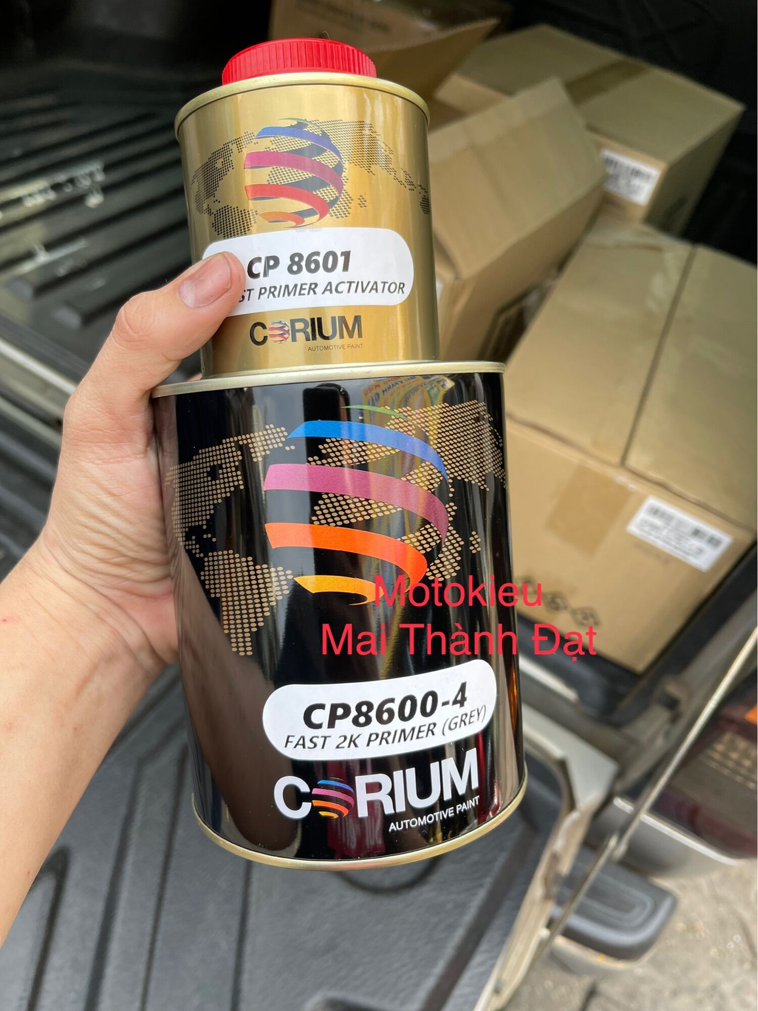 Corium Primer (Car - Motorcycle Paint) 1 Set 2kg2