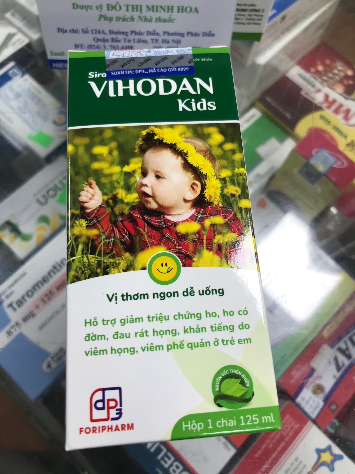 Siro ho Vihodan Kids 125ml