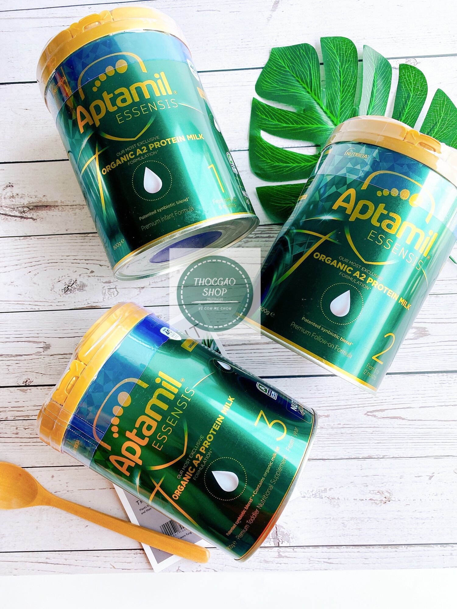 Sữa sạch aptamil essensis 900g đủ số 1 2 3 chuẩn bay air úc