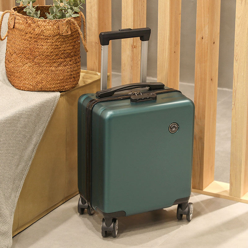 Vali Du Lịch Nhẹ 14 Inch Có Khóa Mật Khẩu Vali Du Lịch Bằng ABS Có Khóa Kéo Vali Du Lịch Bằng Da Unisex Vali Du Lịch Bằng Nylon