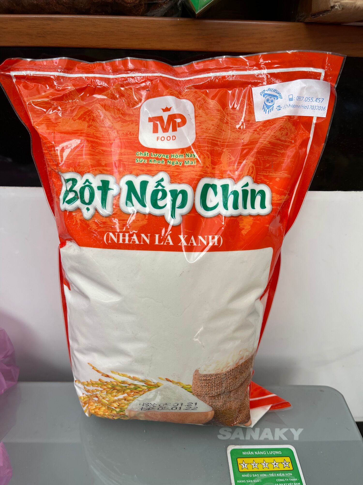 1 kg bột nếp rang