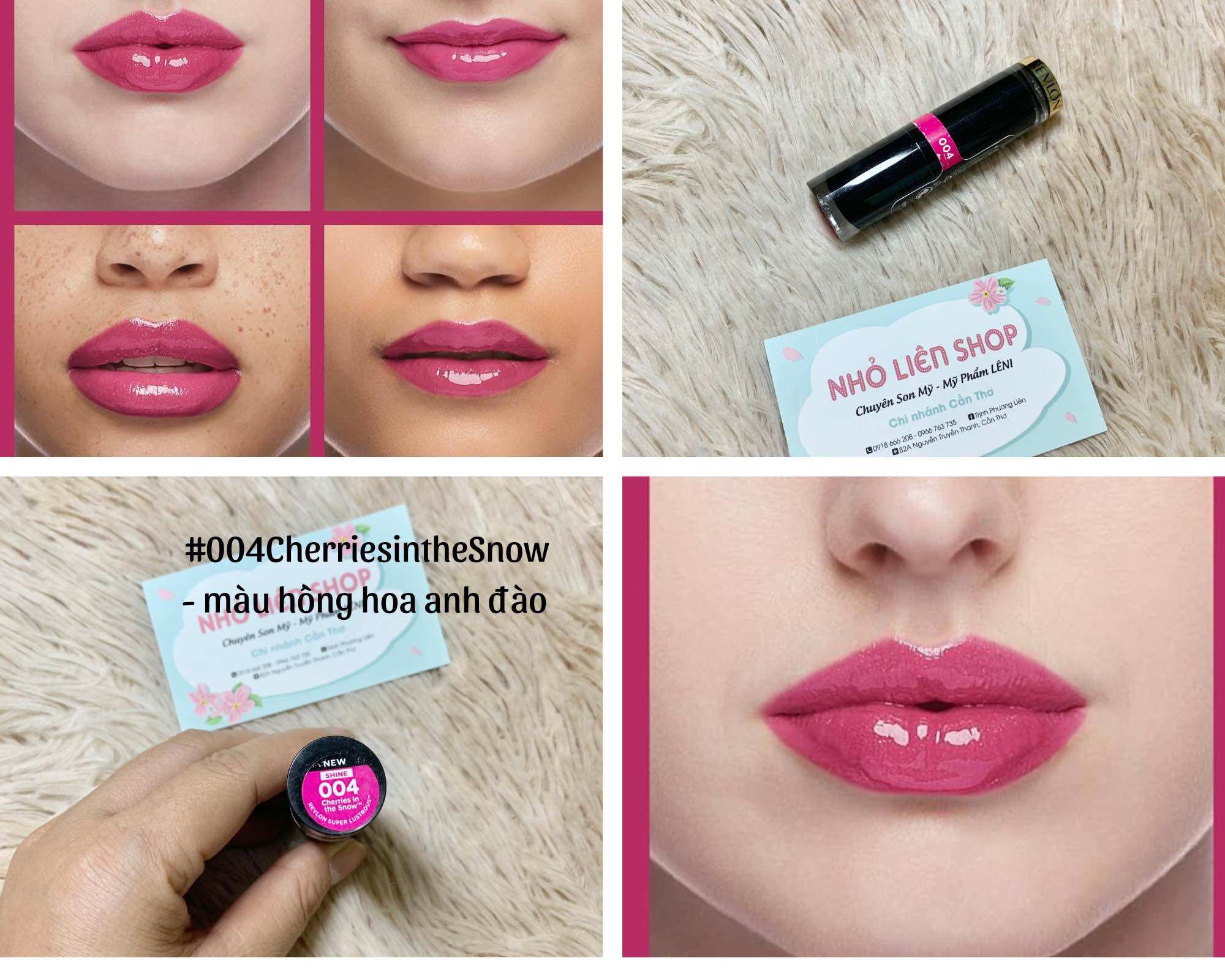 THANH LÝ SON REVLON SUPER LUSTROUS GLASS SHINE LIPSTICK