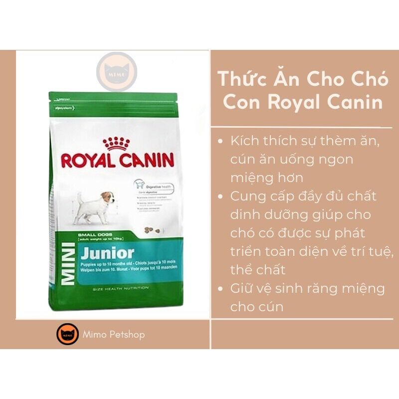 Thức ăn chó Royal Canin mini puppy