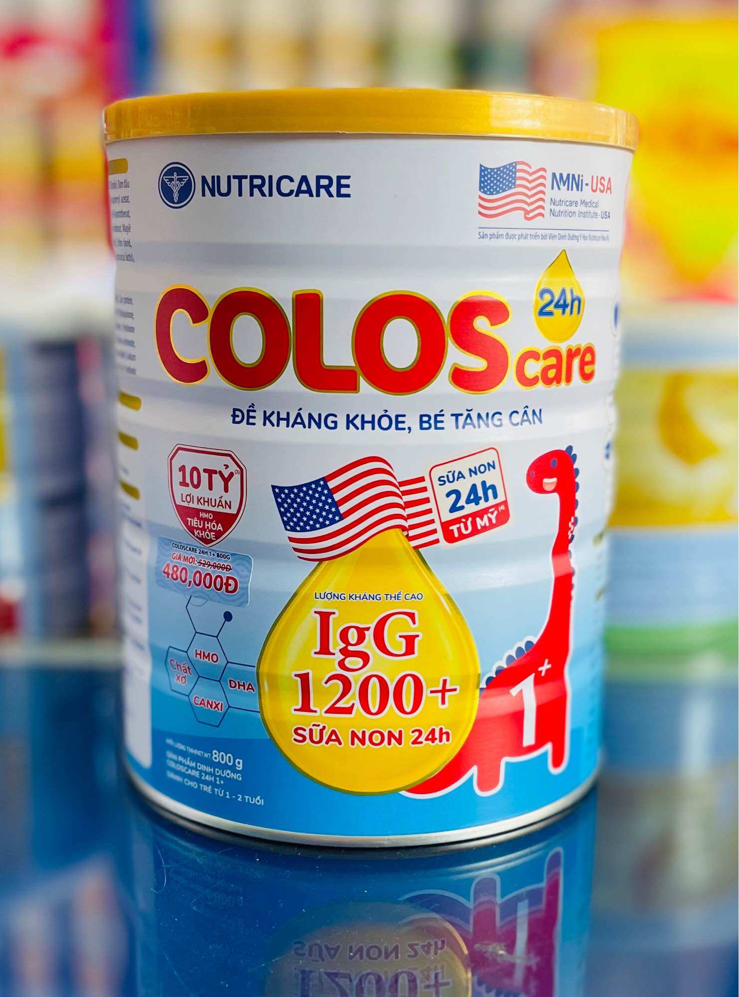 (Date 2026) Sữa Bột Nutricare Colos Care 1+ (800g)