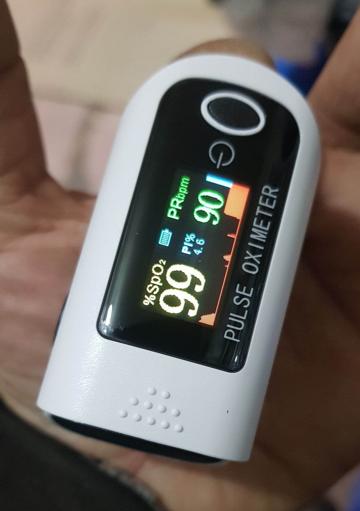 Đo nồng độ oxy máu và nhịp tim, dụng cụ kiểm định s.po2 cao cấp, hàng loại 1