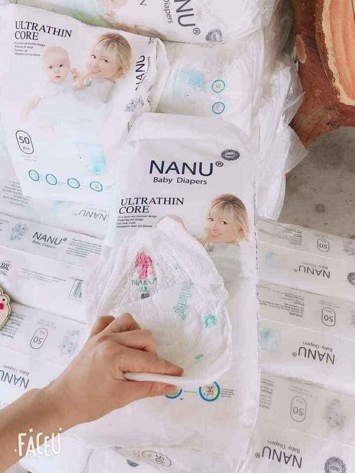 Bỉm dán /quần nanu 50 miếng hàng chính hãng