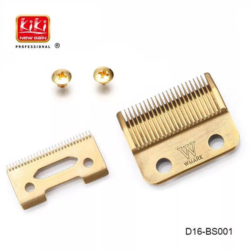 Lưỡi thép wmark siêu bén lắp cho tông đơ cắt tóc kemei, surker, jame. bộ lưỡi thép cắt fade cực nét cho thợ barber.