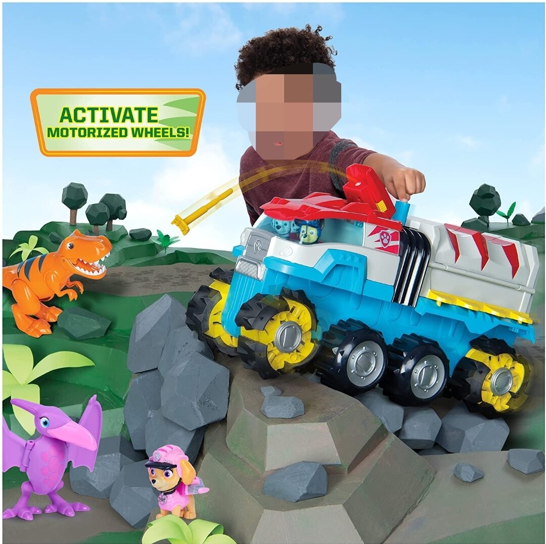xe khủng long paw Patrol dino