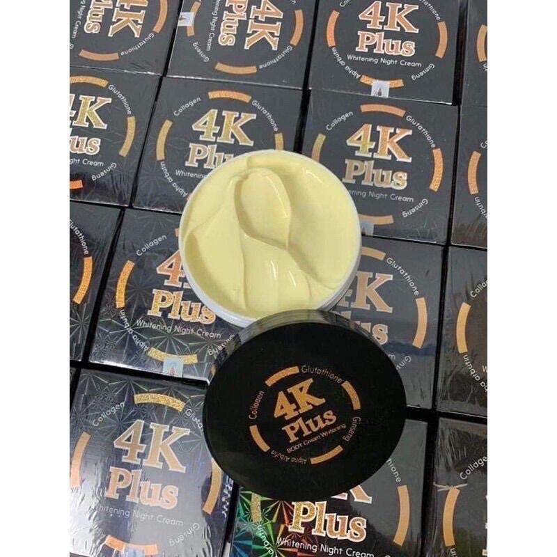 Kem Body 4K plus TrắngMịn-Da 250g