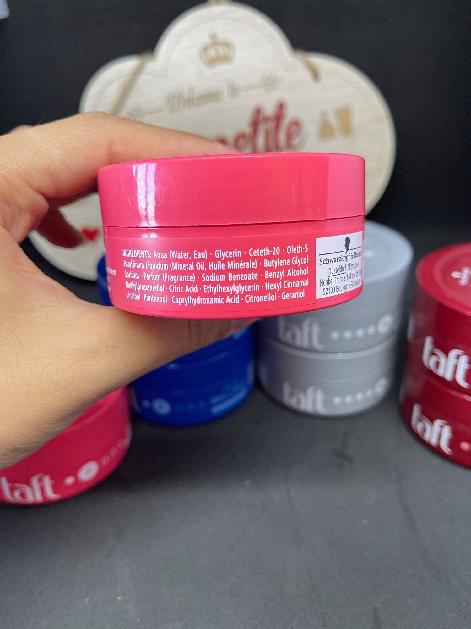 Sáp vuốt tóc Taft Đức 75ml BILL PHÁP