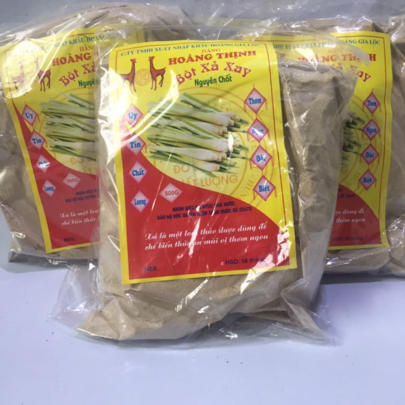 Bột Sả Nguyên Chất Hoàng Thịnh 500g