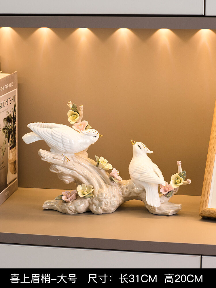 Modern Simple Jewelry Decoration Home Living Room Wine Cabinet Decoration European Creative Room Ceramic Decoration