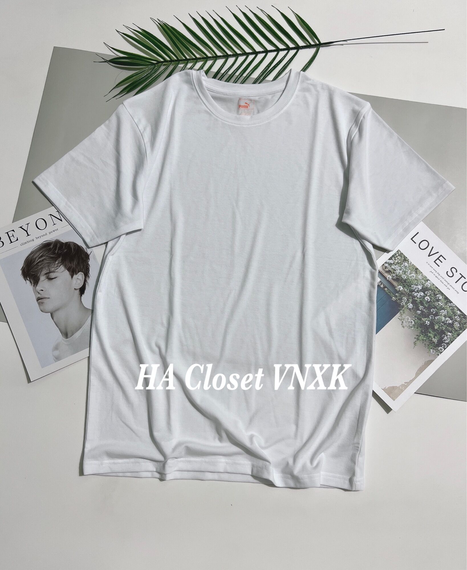 Combo 2 Áo Thun Trắng Unisex Big Size XK