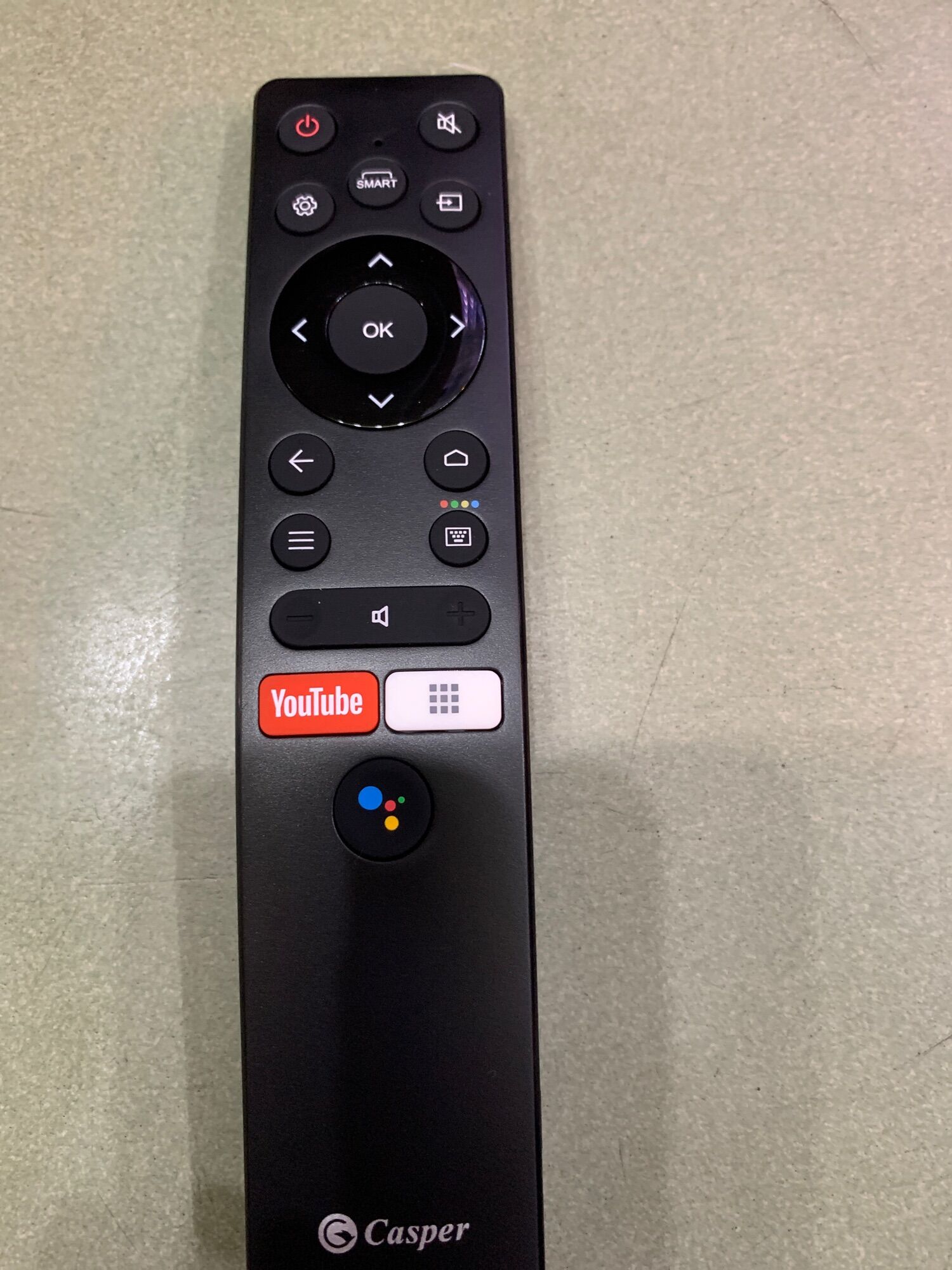 Remote điều khiển tivi casper 2020 điều khiển giọng nói