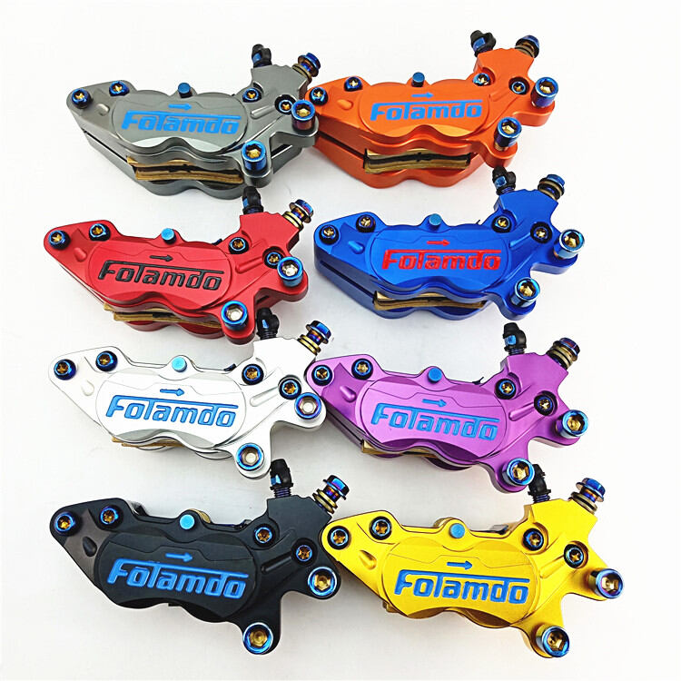 Bơm Phanh Xe Máy Folando F101 Bộ Bốn Chân Bò Lớn Bơm Phanh Xe Điện Đua Xe Máy Hệ Thống Phanh Điện Tử Phụ Tùng Xe Máy
