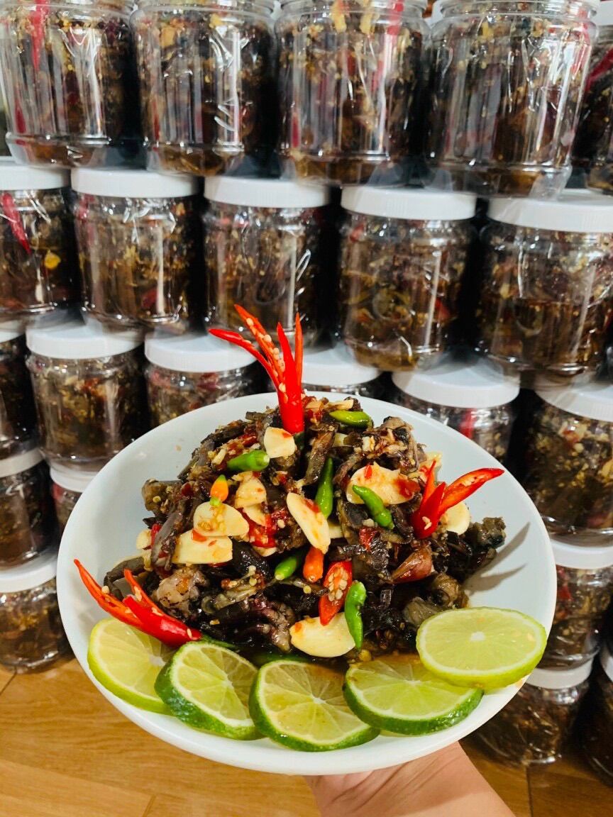 Hủ 800gr mắm ba khía trộn sẵn (giao toàn quốc)
