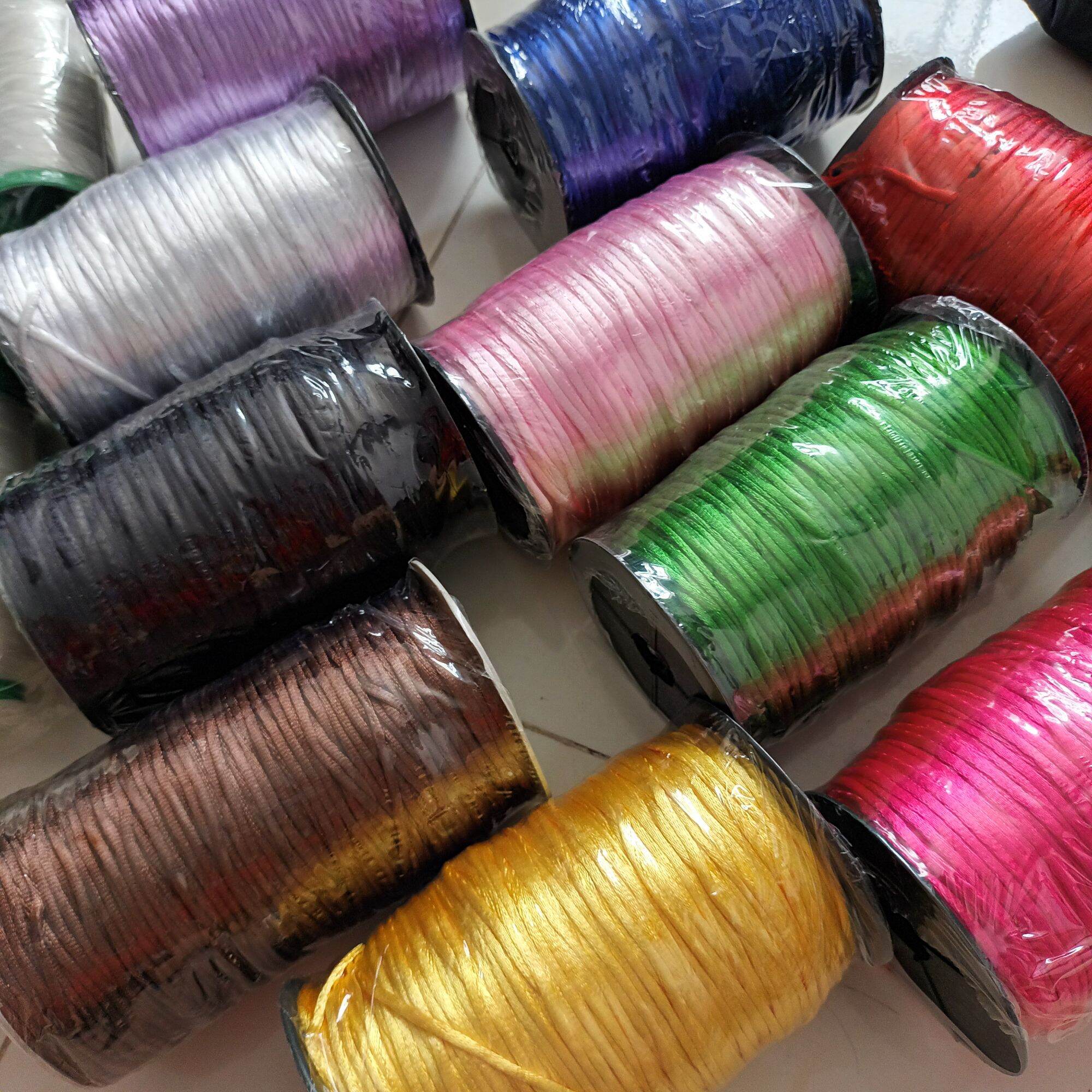 Cuộn dây dù dây tim 3mm làm handmade
