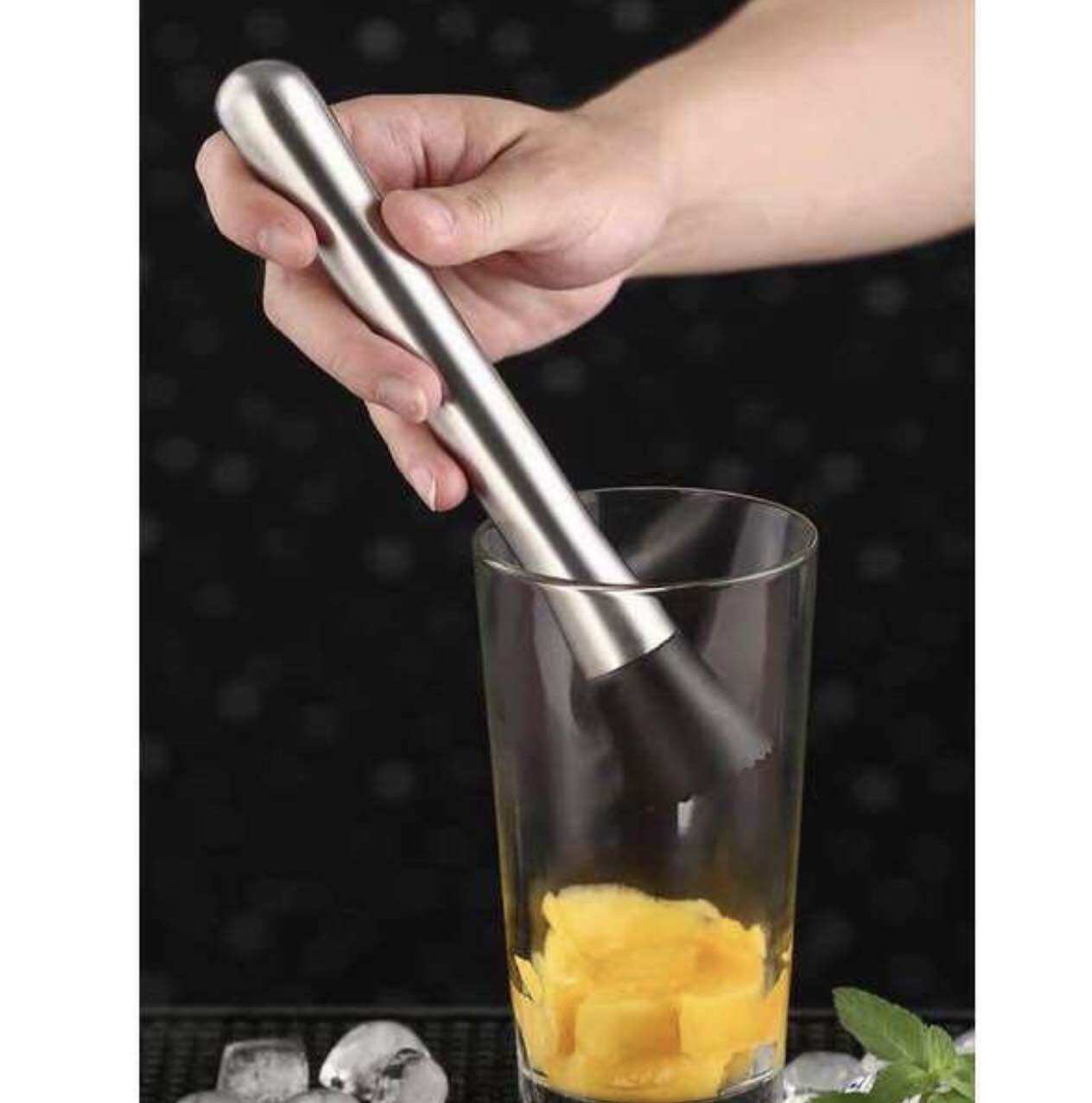 Chày bar dầm pha chế inox 21cm