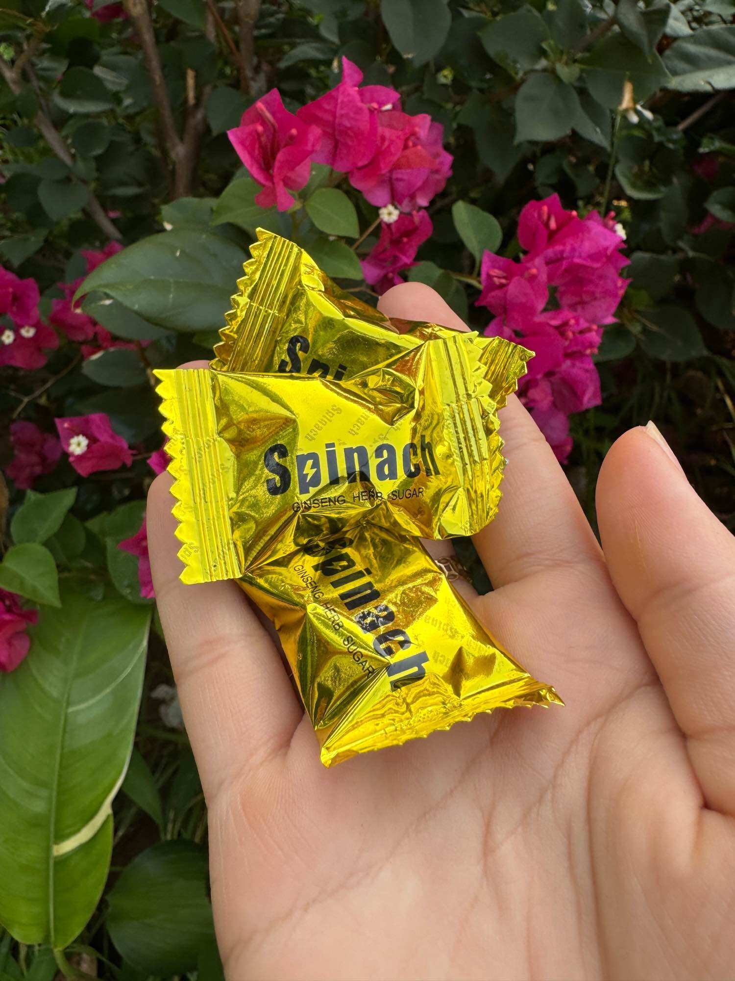 [ Che tên sp ] Kẹo Sâm Spinach - Hàng chuẩn Malaysia