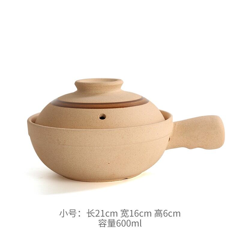 Nồi Đất Kiểu Nhật Bản Cỡ Nhỏ Mini Không Tráng Men Không Tráng Men Phụ Nữ Mang Thai Em Bé Trẻ Sơ Sinh Bếp Ga Phần Nhỏ Trẻ Em Nồi Đất Ăn Dặm