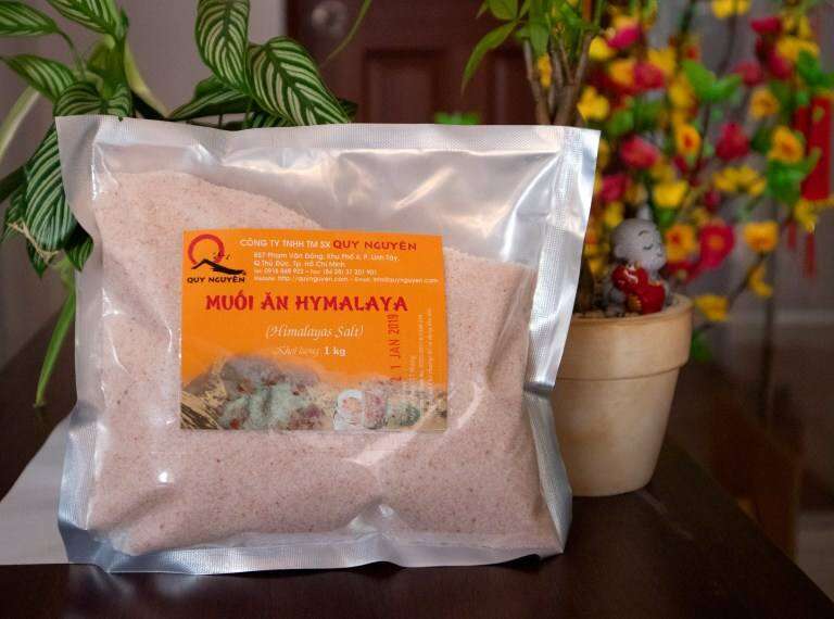 Muối ăn Hymalaya Quy Nguyên 1kg