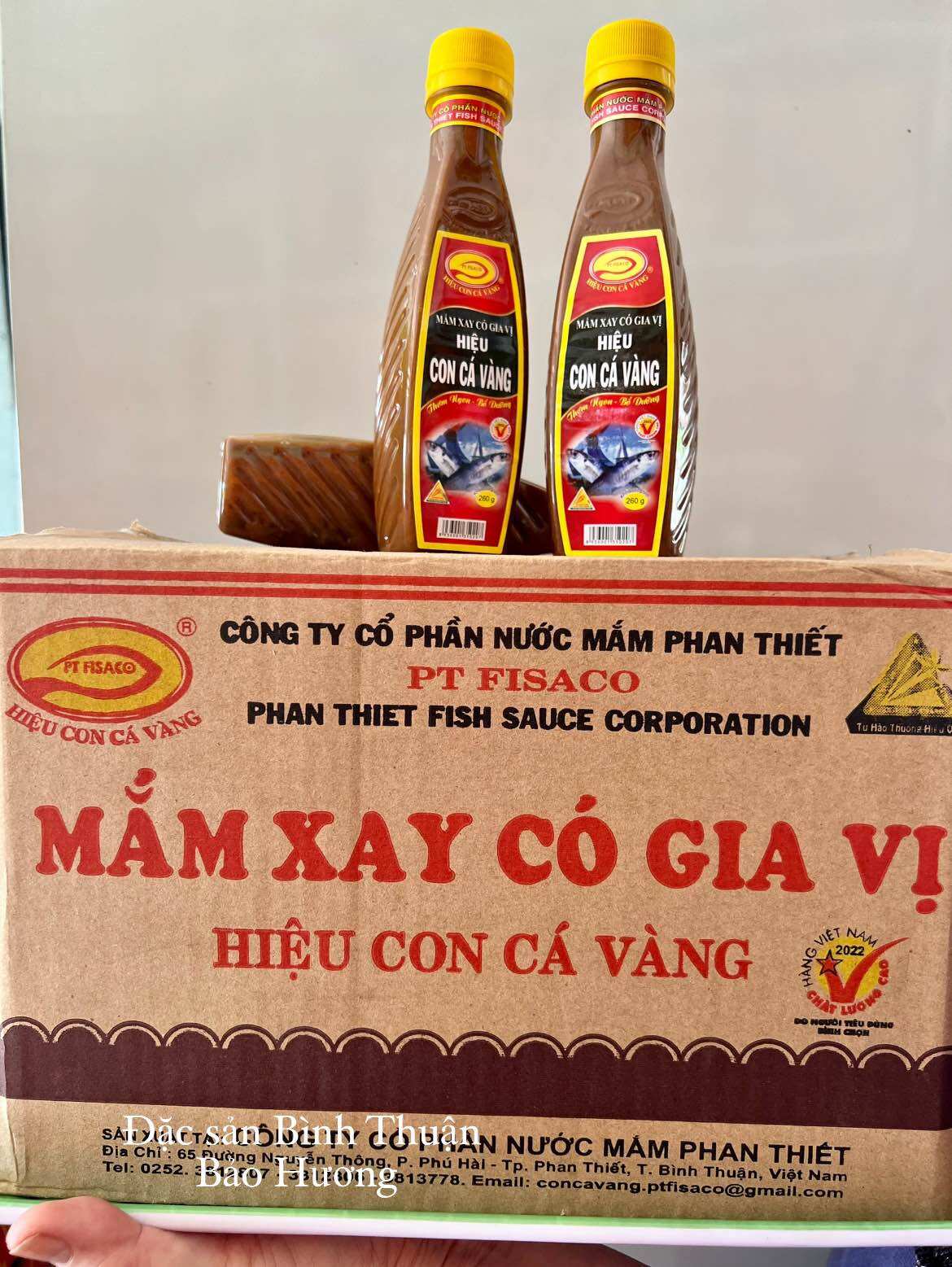MẮM NÊM ( MẮM XAY ) FISACO CÓ GIA VỊ SẴN 260G.