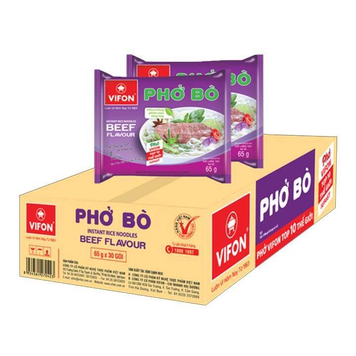 Phở bò vifon 65gr