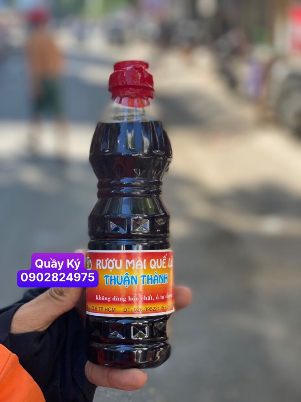 Rượu mai quế lộ hồi quế chai 500ml - làm lạp xưởng, ướp thịt nướng