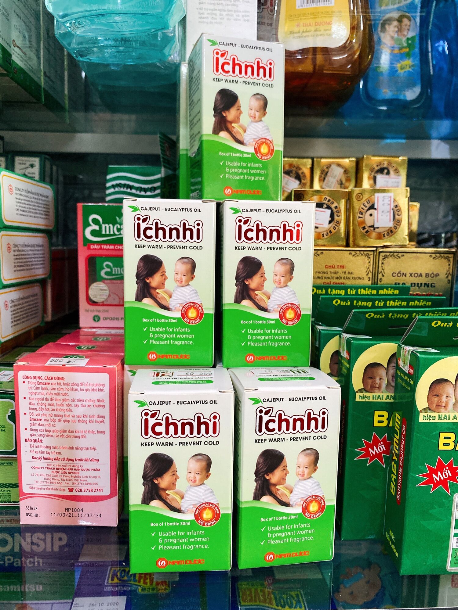 DẦU TRÀM - KHUYNH DIỆP ÍCH NHI