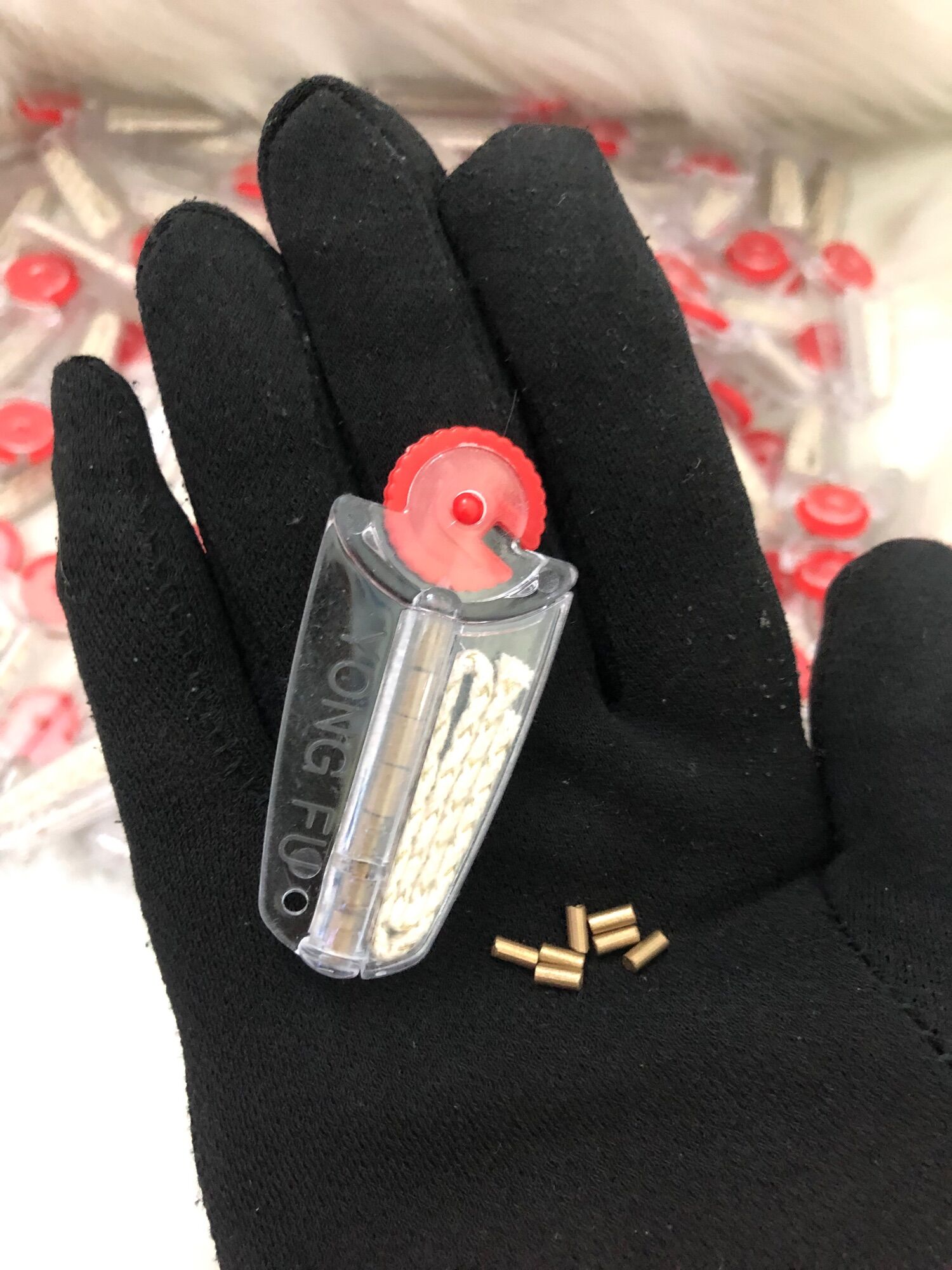 Vỉ Đá Zippo, Bất Zippo, Combo Tim và Đá lửa cho Zippo và các loại bật lửa: mềm, bén lửa, dẫn xăng tốt, Đá và Tim phụ kiện cho Zippo, Bật lửa