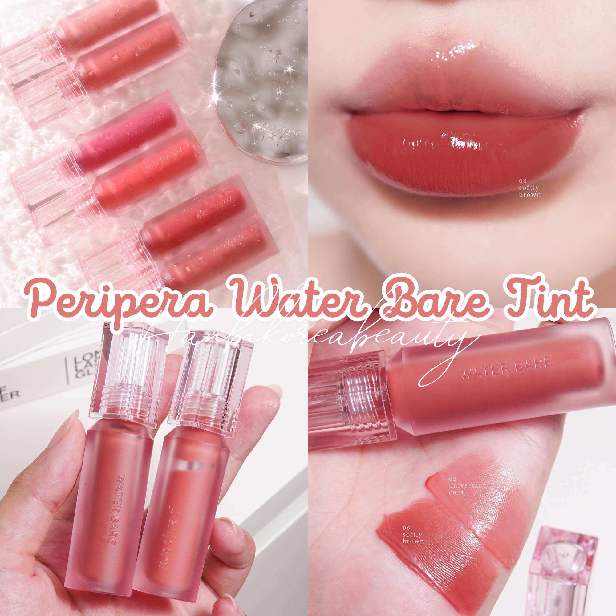 Mới ra mắt️ son peripera water bare tint