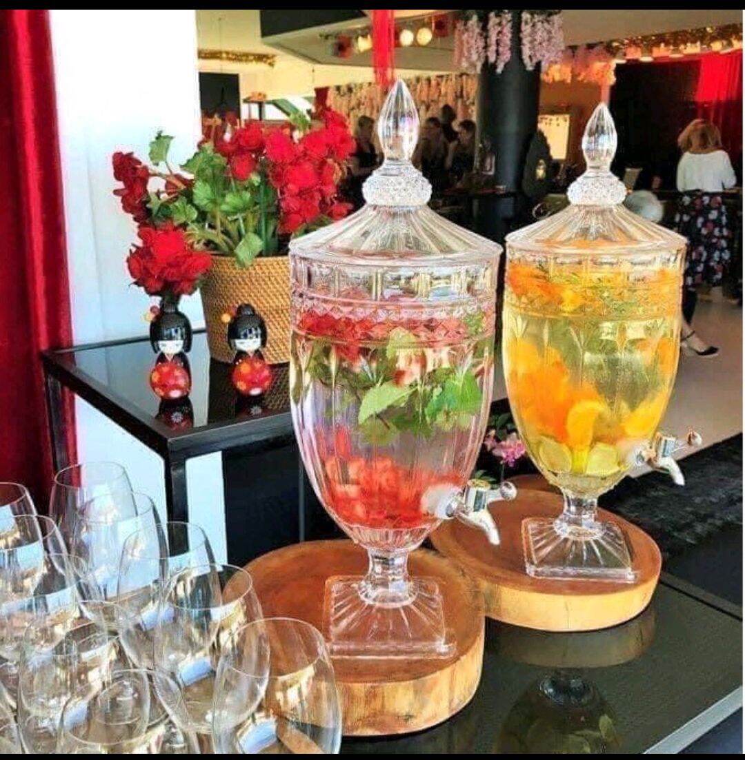 Bình thủy tinh 3lít có vòi