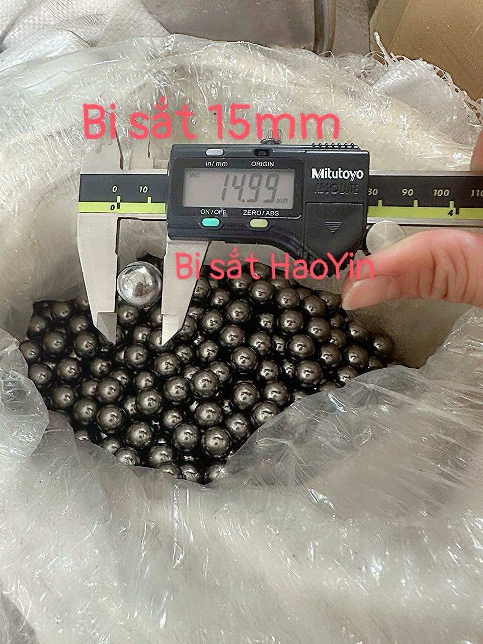 Hot ! hàng mới ! bi bằng sắt 15mm