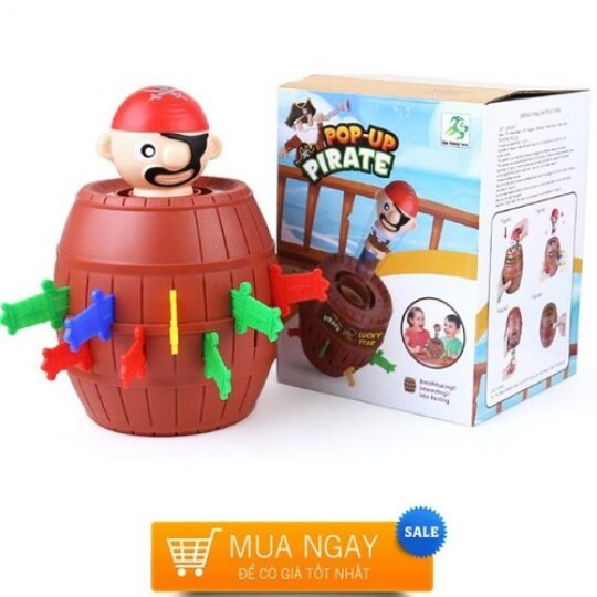 Trò chơi đâm hải tặc size trung 24cm