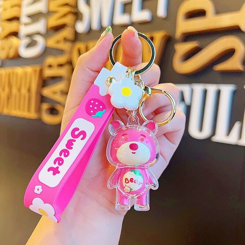 MÓC KHOÁ GẤU DÂU LOTSO