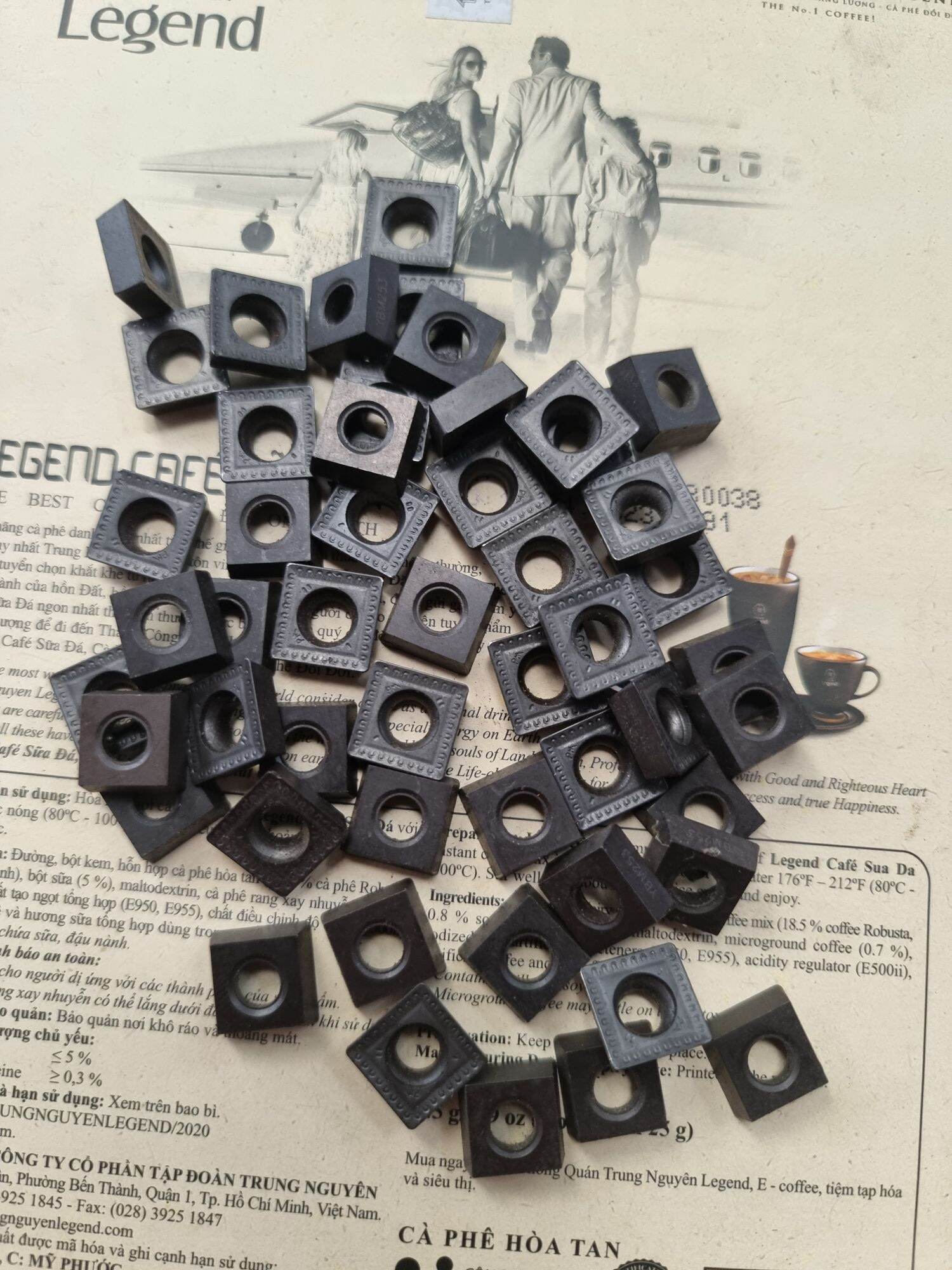 50 chip phay vuông 12.7mm hàng nhật bãi