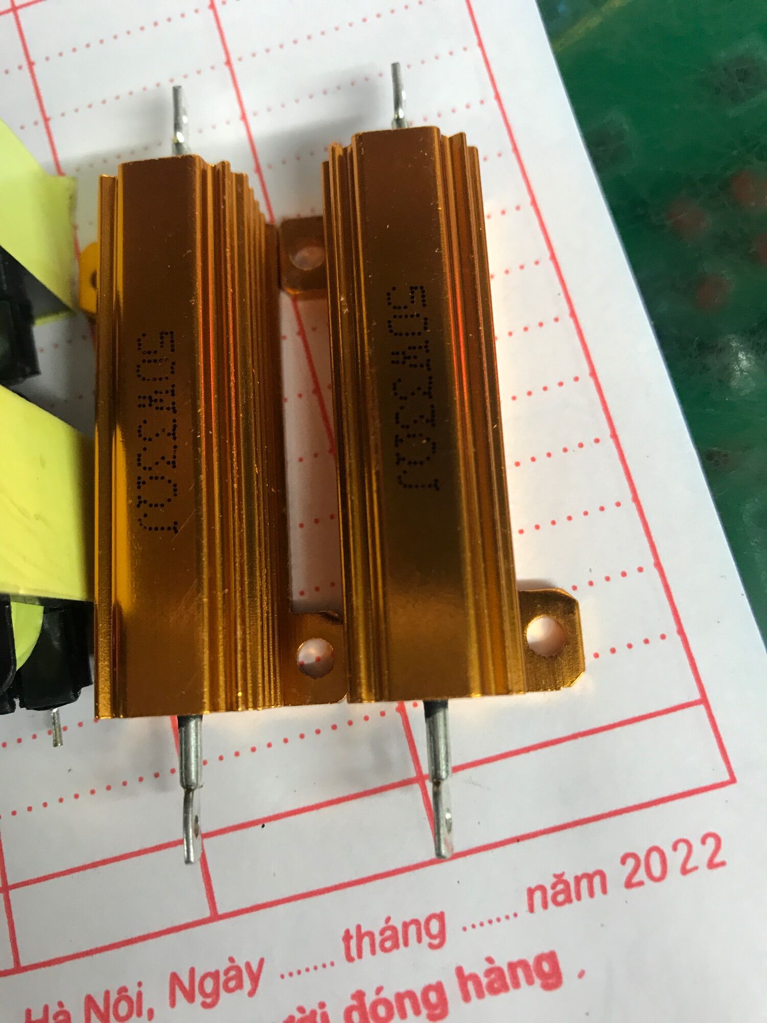 Trở nhôm 33 ôm -50w