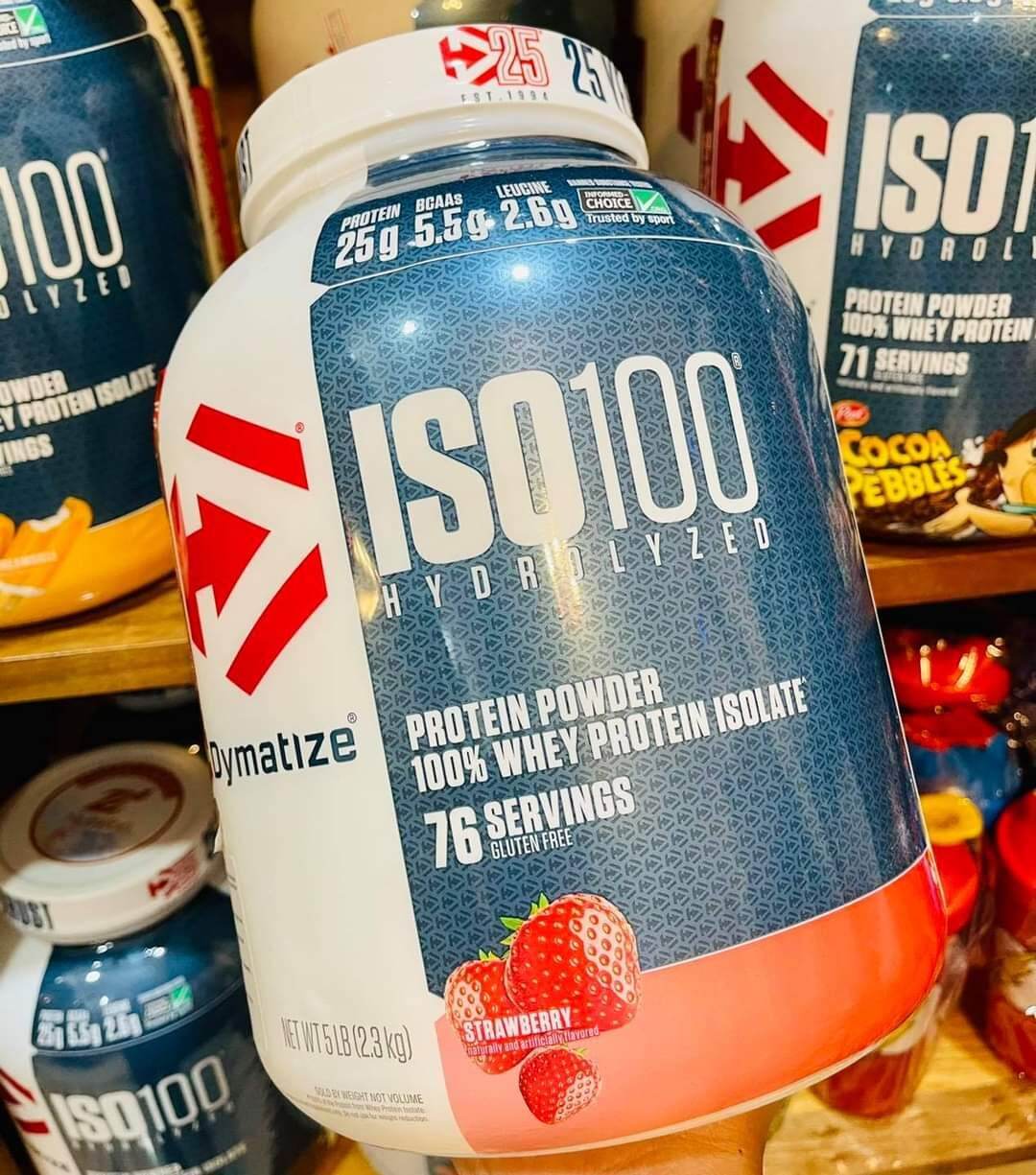 DYMATIZE ISO 100 WHEY PROTEIN HYDROLYZED TĂNG CƠ ĐẲNG CẤP